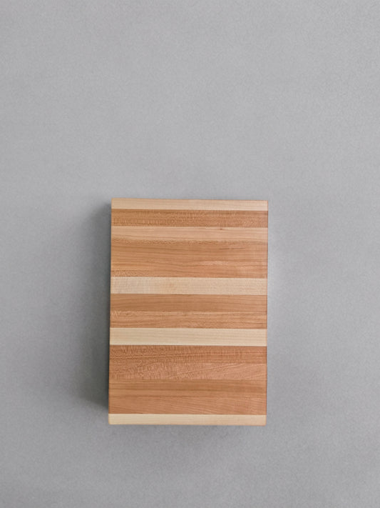 Small Cutting Board (Cherry + White Oak)