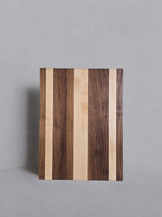 Striped Serving Board (Black Walnut + White Oak)